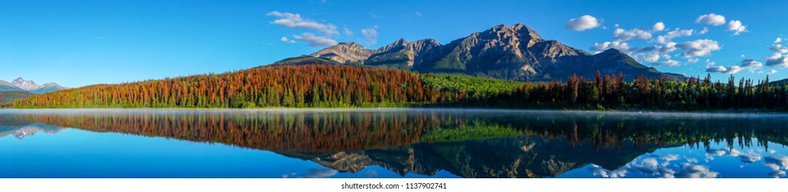 Pyramid Lake Canada Images Stock Photos Vectors Shutterstock