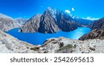 Panorama of the Phoksundo lake 