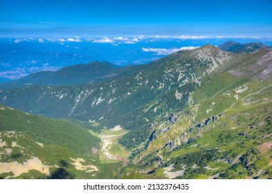 Panorama Of Pirin National Park In Bulgaria