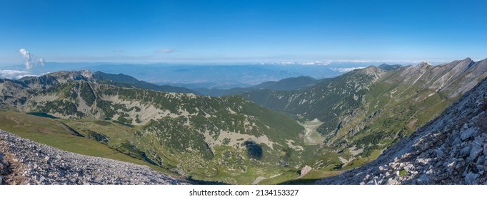 Panorama Of Pirin National Park In Bulgaria
