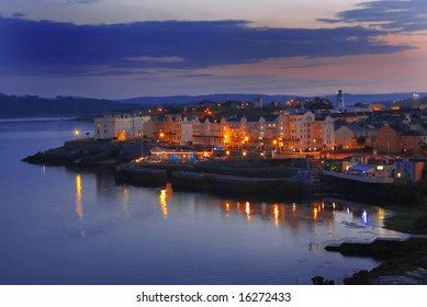 Panorama Of Plymouth, England, UK