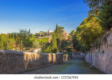 
Panorama Of Rome From Aventine Hill