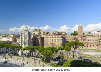 Panorama Of Rome - Italy