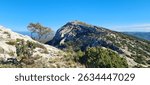 Panorama of the Sainte-Baume Mountain (southern France)