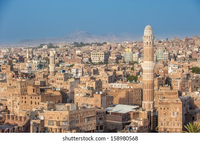 Panorama Of Sanaa, Yemen