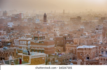 Panorama Of Sanaa, Yemen