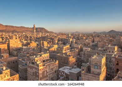 Panorama Of Sanaa, Yemen