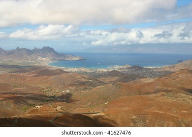 Panorama In Sao Vicente, Cape Verde.