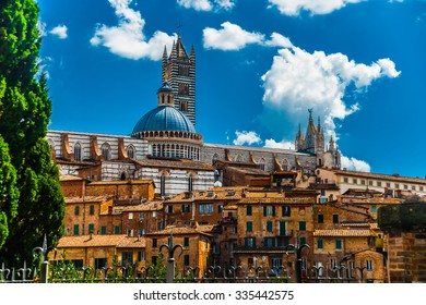 Panorama Of Siena, Tuscany, Italy