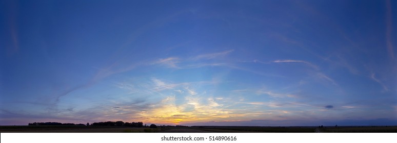 Panorama Sky Sunset