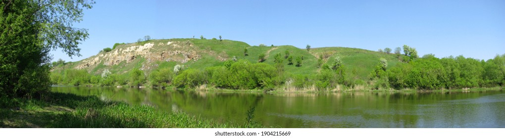 Panorama Of The Sluch River Near Novohrad-Volyn'sky