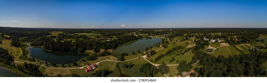 Rõuge Panorama, South Estonia Drone Picture