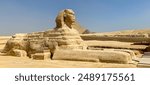 panorama statue of the great sphinx