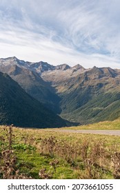 panorama of super bagnères de luchon in the pyrenees in france