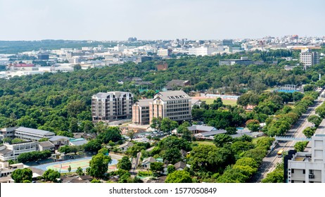 Panorama Of The Taichung Tunghai University 