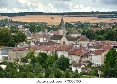 Panorama At The Town Of Verdun, France