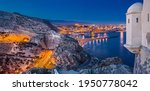 Panorama view of Almeria City, Andalusia, Spain