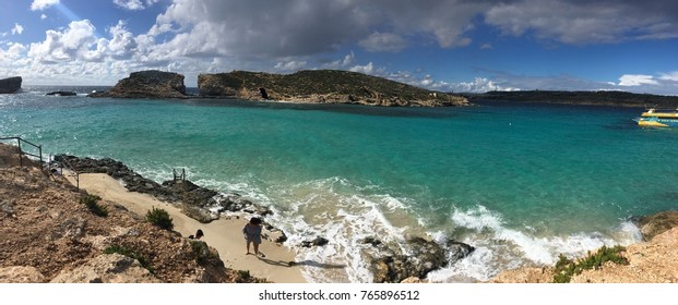 Panorama view of coast 