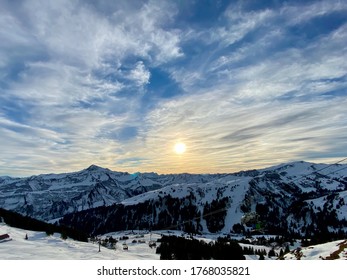 panorama view at damuels austria