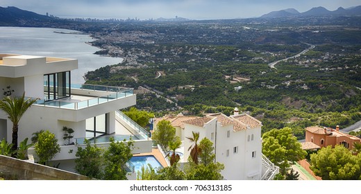 Panorama View. Holiday Villa. Spain, Altea Hills.