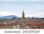 Panorama View of Montpellier, France