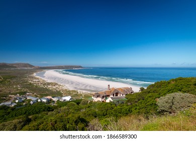 Panorama View Noordhoek Long Beach White Stock Photo 1866589300 