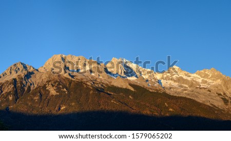 Similar – Berge in Graubünden (Schweiz)