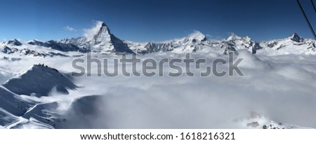 Similar – Image, Stock Photo Eiger, monk, virgin