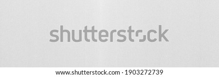 Panorama of White cotton pattern texture and background seamless