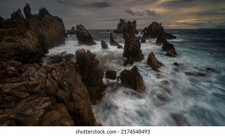 The Panoramatic Beautiful Of Shark Tooth Beach