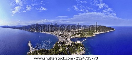 Similar – Port de Sóller Stadt