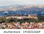 Panoramic Ankara view with Anitkabir