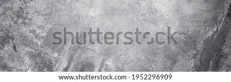 Panoramic background - old concrete wall with cracks