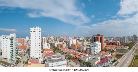 Panoramic Of Barranquilla Colombia