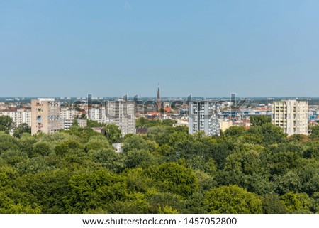 Similar – Skyline Berlin, Panorama with Zoo