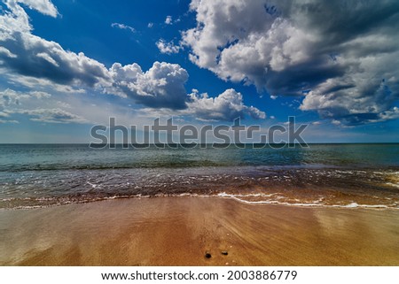 Similar – Strand an der polnischen Ostseeküste