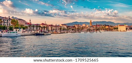 Image, Stock Photo Seashore bank Adriatic Sea