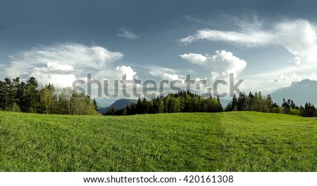 Image, Stock Photo allgäu. Environment Nature