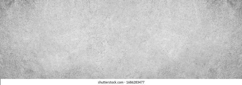 Panoramic Grey Paint Limestone Texture Background In White Light Seam Home Wall Paper. Back Flat Wide Concrete Stone Table Floor Concept Surreal Granite Quarry Stucco Surface Grunge Panorama Landscape