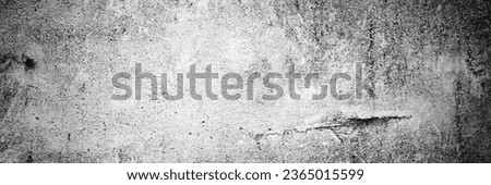 Panoramic grey paint limestone texture background in white light seam home wall paper. Wide Back flat subway concrete stone table floor concept surreal granite quarry stucco surface panorama grunge	