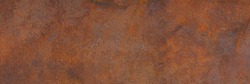 Panoramic Grunge Rusted Metal Texture, Rust And Oxidized Metal Background. Old Metal Iron Panel. High Resolution Quality 