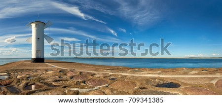 Image, Stock Photo Mill beacon in Swinemünde