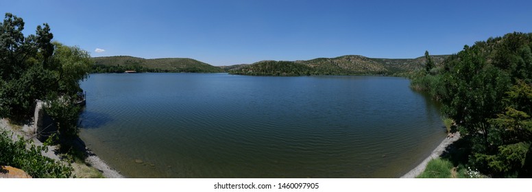 Panoramic Lake View Sunny Day Stock Photo 1460097905 | Shutterstock