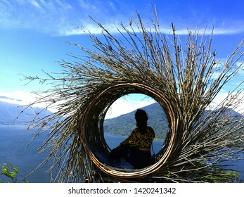 Panoramic Landscape View From Wanagiri Hidden Hills In Bali