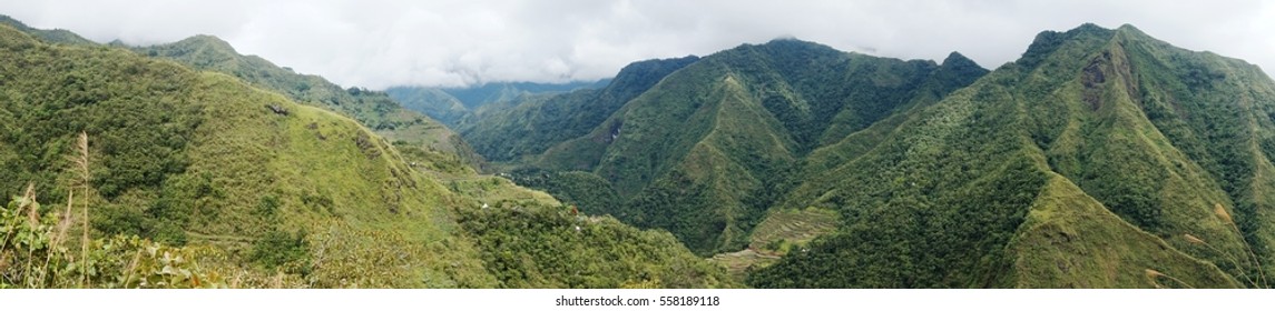 Panoramic Mountain Range