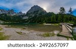 Panoramic mountain tour in Ehrwald via the Tajatorl to Drachensee, Coburger Hut and Seebensee in the Tiroler Zugspitz Arena