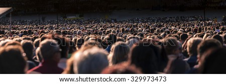 Similar – Image, Stock Photo Silhouette of unrecognizable person standing on shore