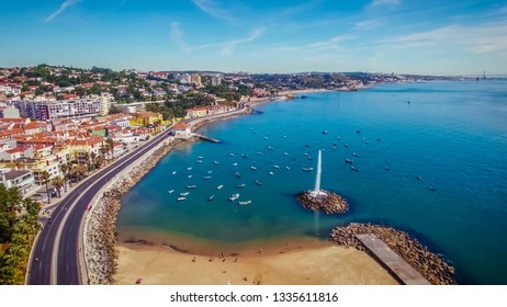 Panoramic sight of the Village of Paço de Arcos in Oeiras Portugal
