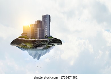 Panoramic skyline and modern cityscape - Shutterstock ID 1735474382
