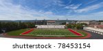 Panoramic of stadium